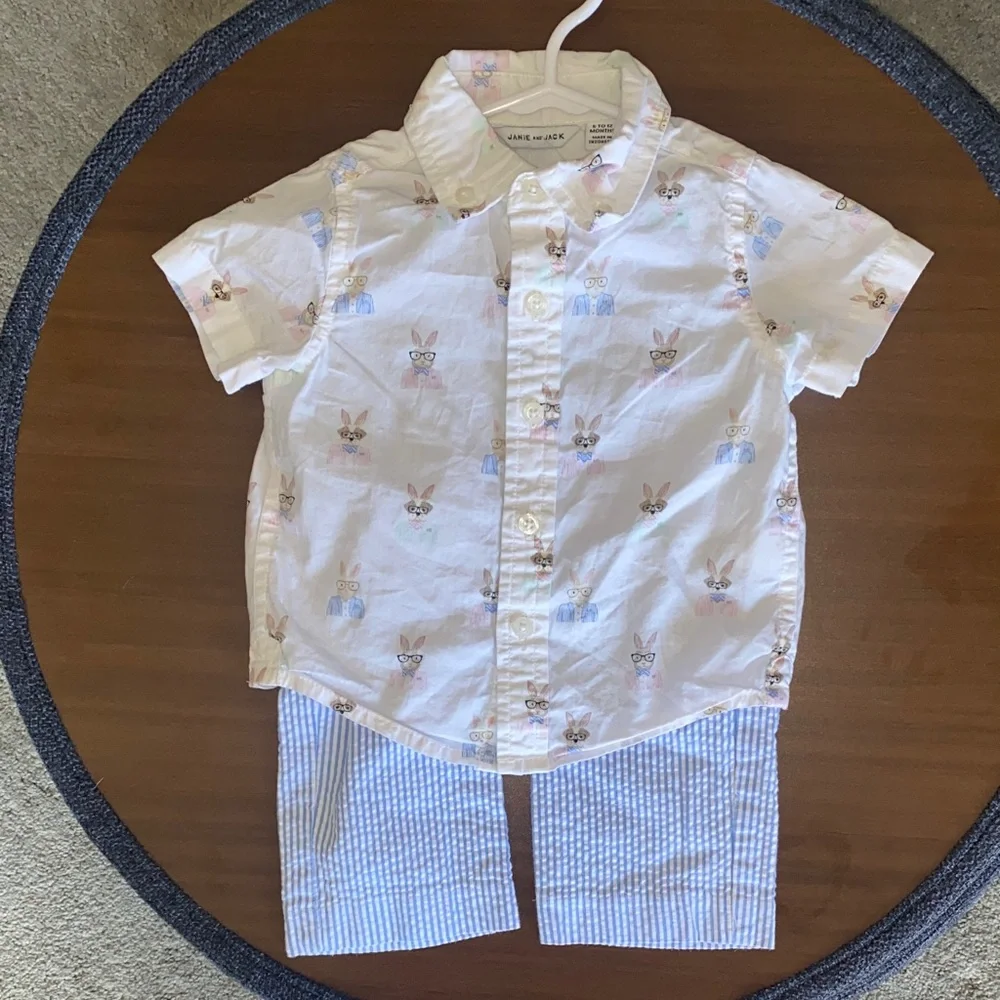 Janie and Jack shirt dapper